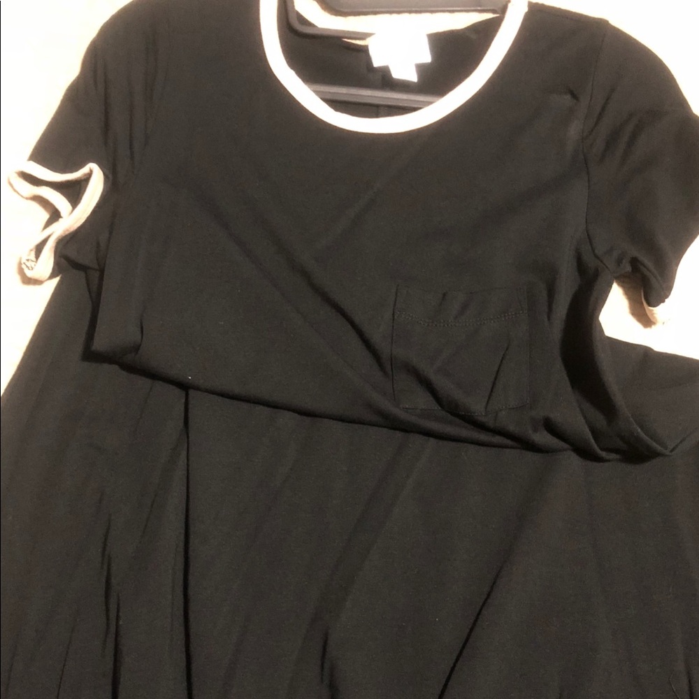 LuLaRoe XXS black Carly dress NWOT